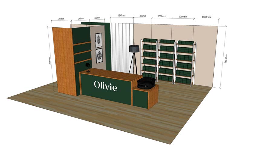 Scénografie — 3D návrh scény